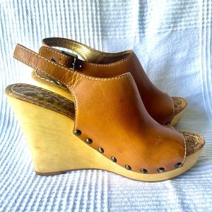 Sam Edelman wedge sandals size 6.5 medium